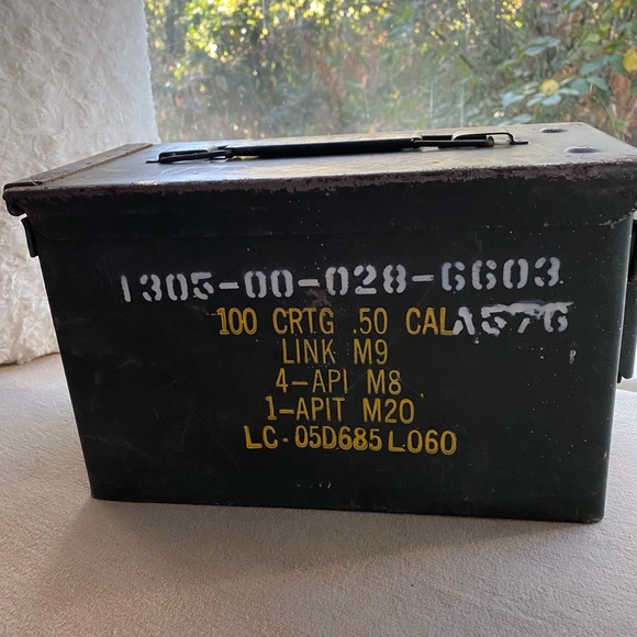 Metal USA Ammo Box, Ammunition Box, Water Tight~Anything Important Storage Box - Picture 2 of 14
